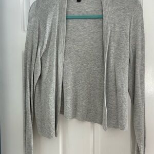 Banana Republic Heather Gray Women's Cardigan